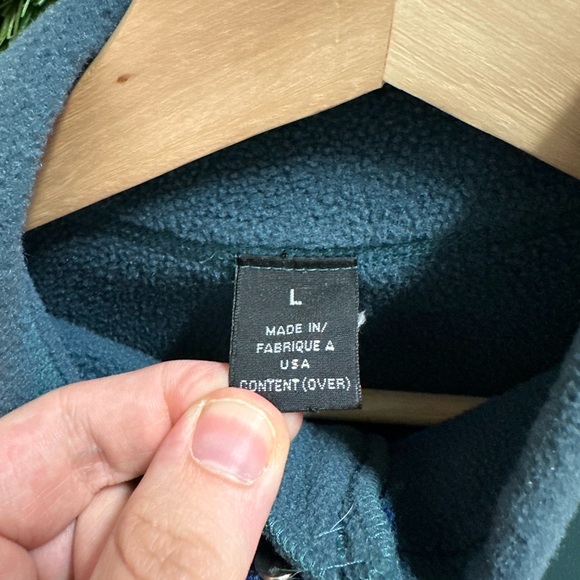 Vintage Patagonia 1/2 Zip Sweatshirt Fleece Large - Picture 3 of 5